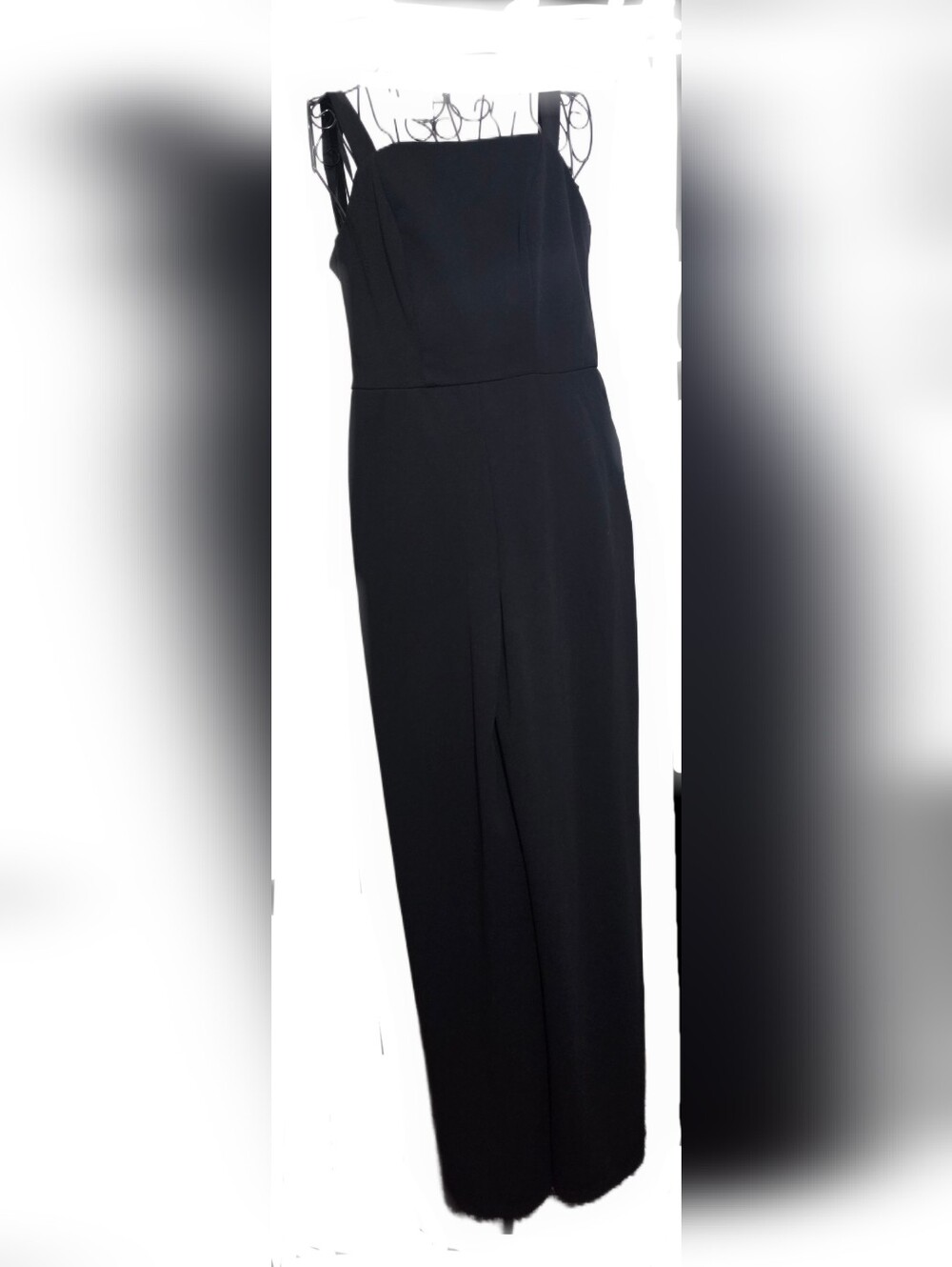 Classic Black Women's Straight Jump Suit